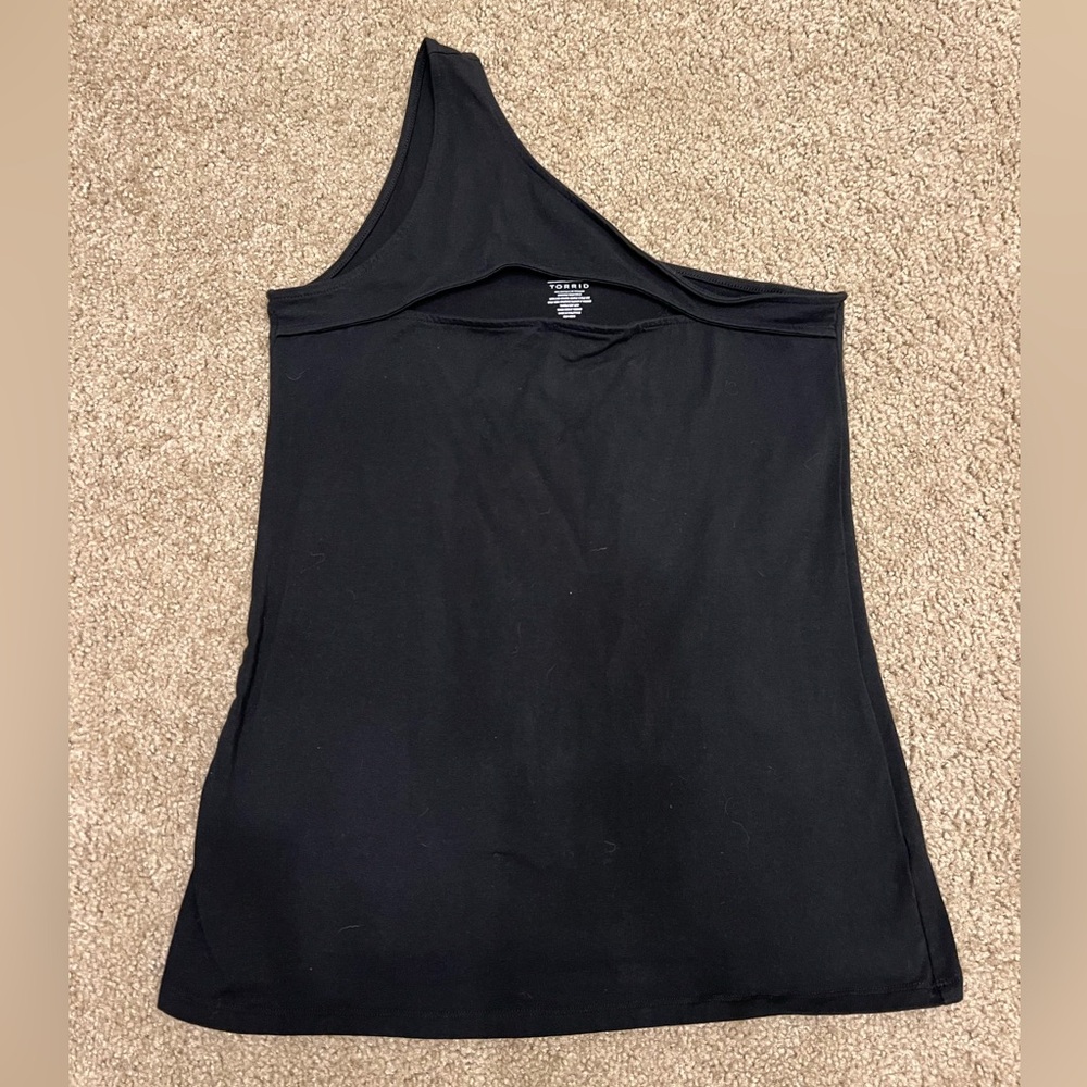 Torrid one shoulder tank